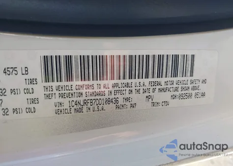 2013 Jeep Patriot Latitude from USA, damaged, VIN 1C4NJRFB7DD108436